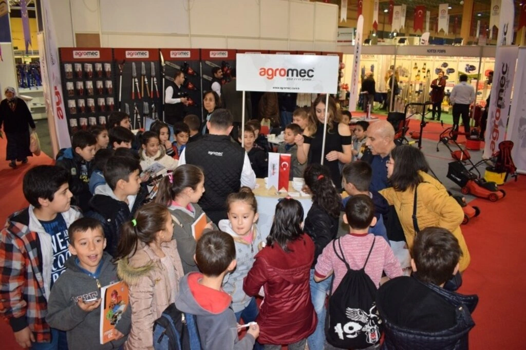Agromec açtığı standla adından söz ettiriyor