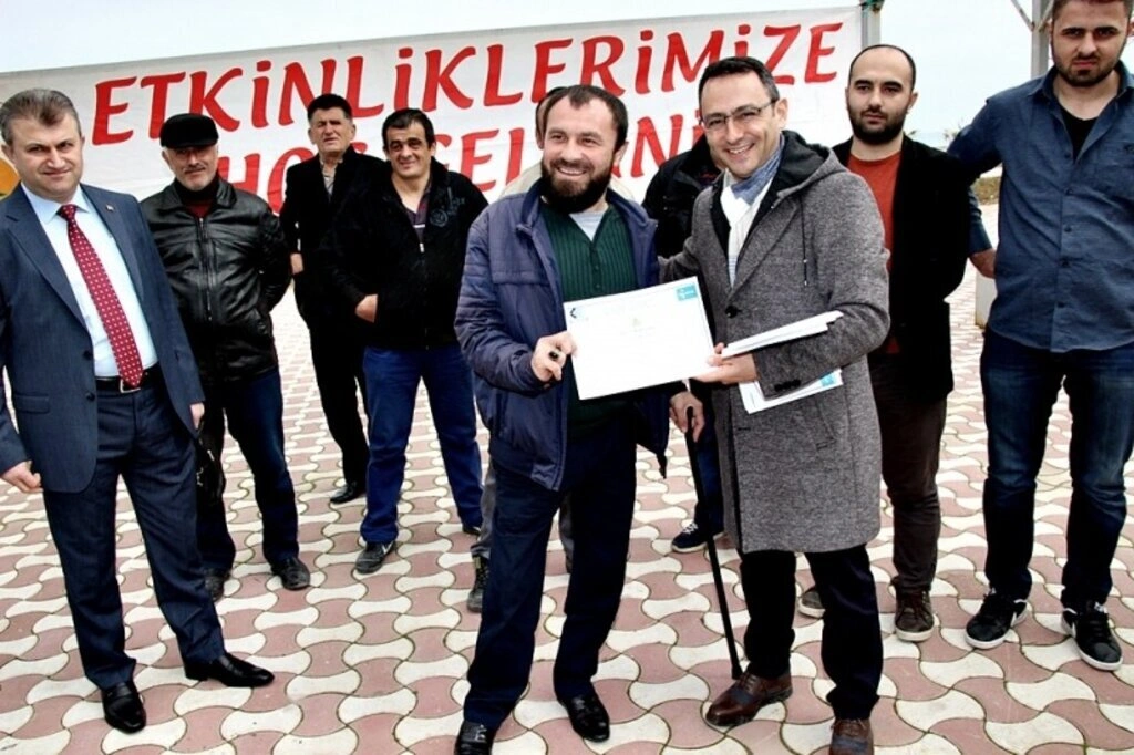 Alaçam'da Engelli ve Hükümlü Girişimcilere Belgeleri Verildi