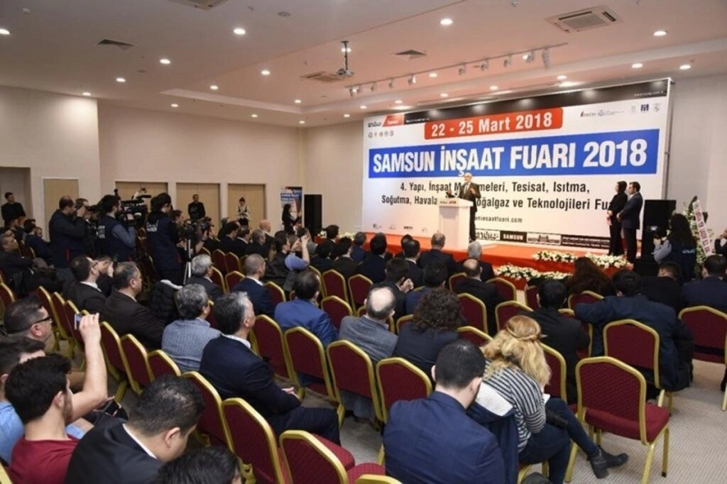 Samsun 4. İnşaat Fuarı açıldı