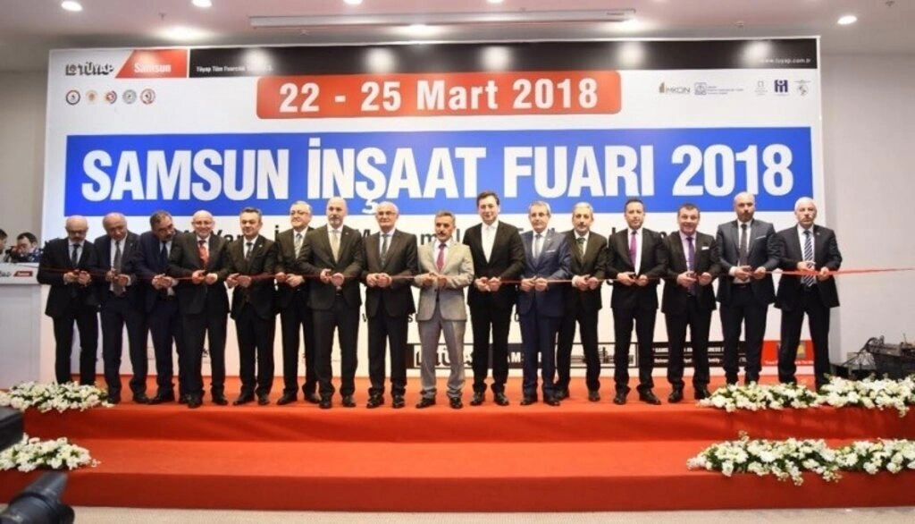 Samsun 4. İnşaat Fuarı açıldı