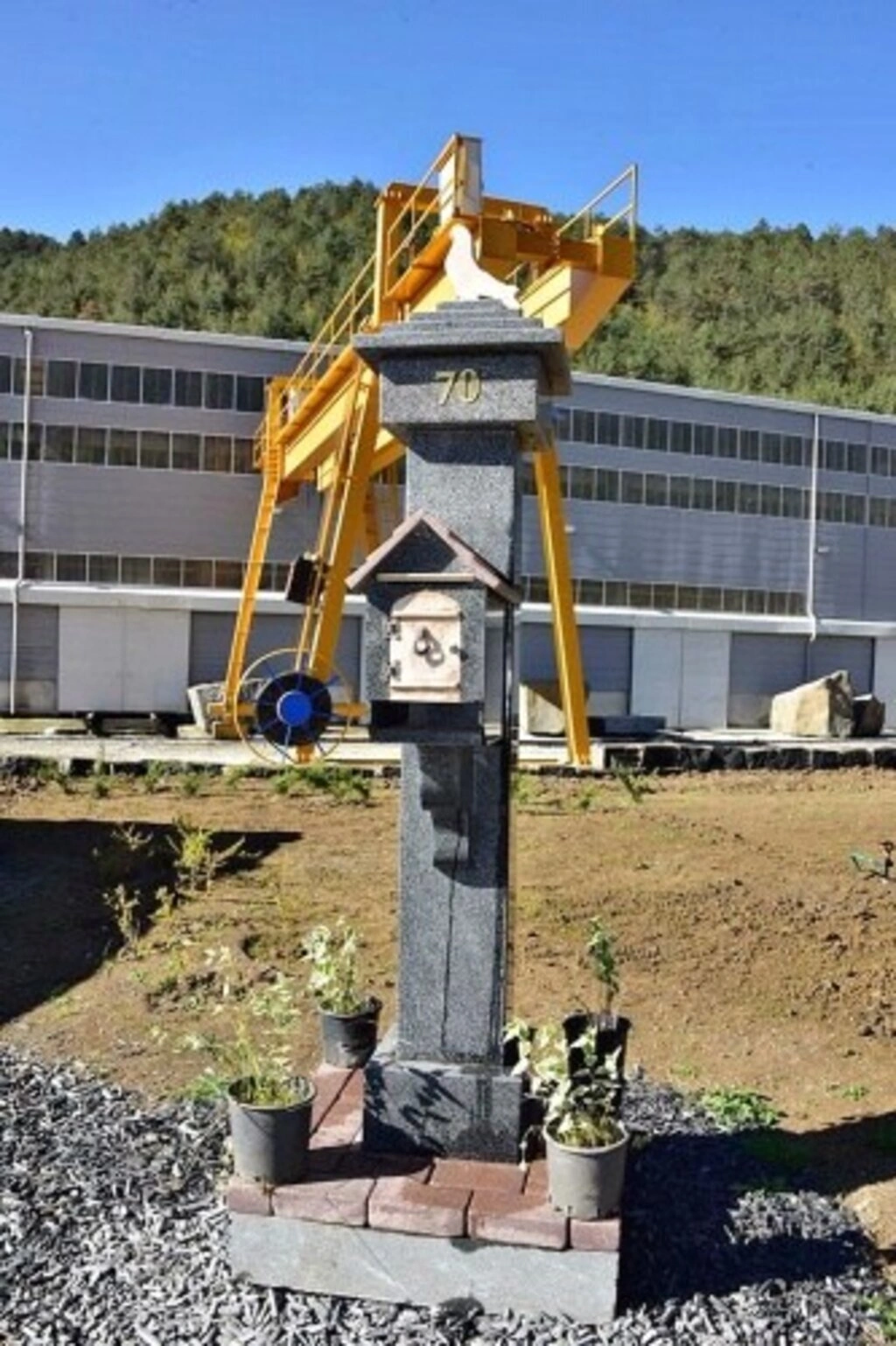 Samsun doğal Taşlarla nakış gibi işleniyor