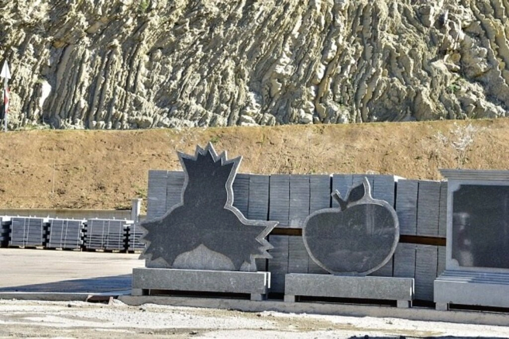 Samsun doğal Taşlarla nakış gibi işleniyor
