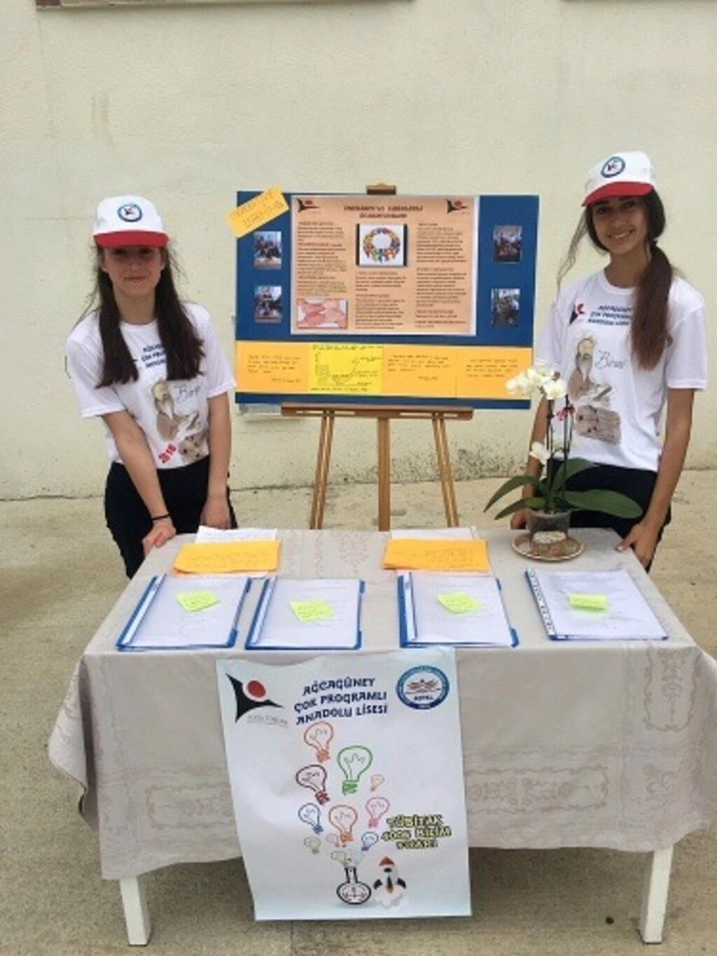 Ağcagüney Anadolu Lisesi'nde TÜBİTAK 4006 Bilim Fuarı