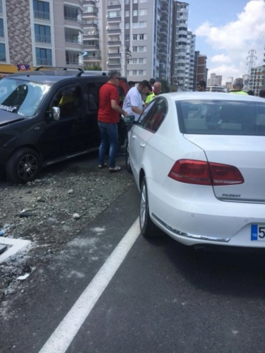 Atakum Yeni Mahallede Yine Kaza