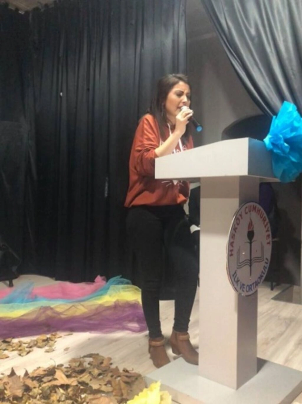Hasköy Cumhuriyet ilkokulu'da yürekleri ısıtan şiir yarışması