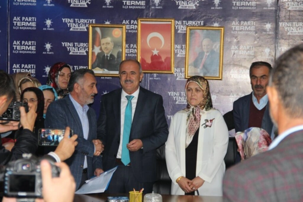 Fikret Oy Terme Belediyesi için aday adayı oldu