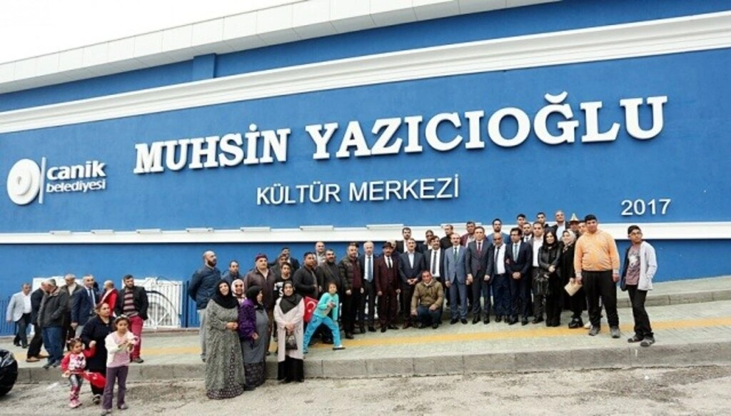 Canik Muhsin Yazıcıoğlu Kültür Merkezi açıldı