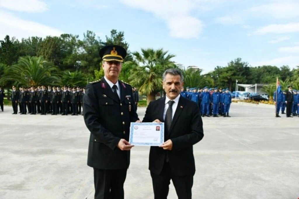 Samsun'da üstün başarı gösteren Jandarma Teşkilatı Mensuplarına ödül