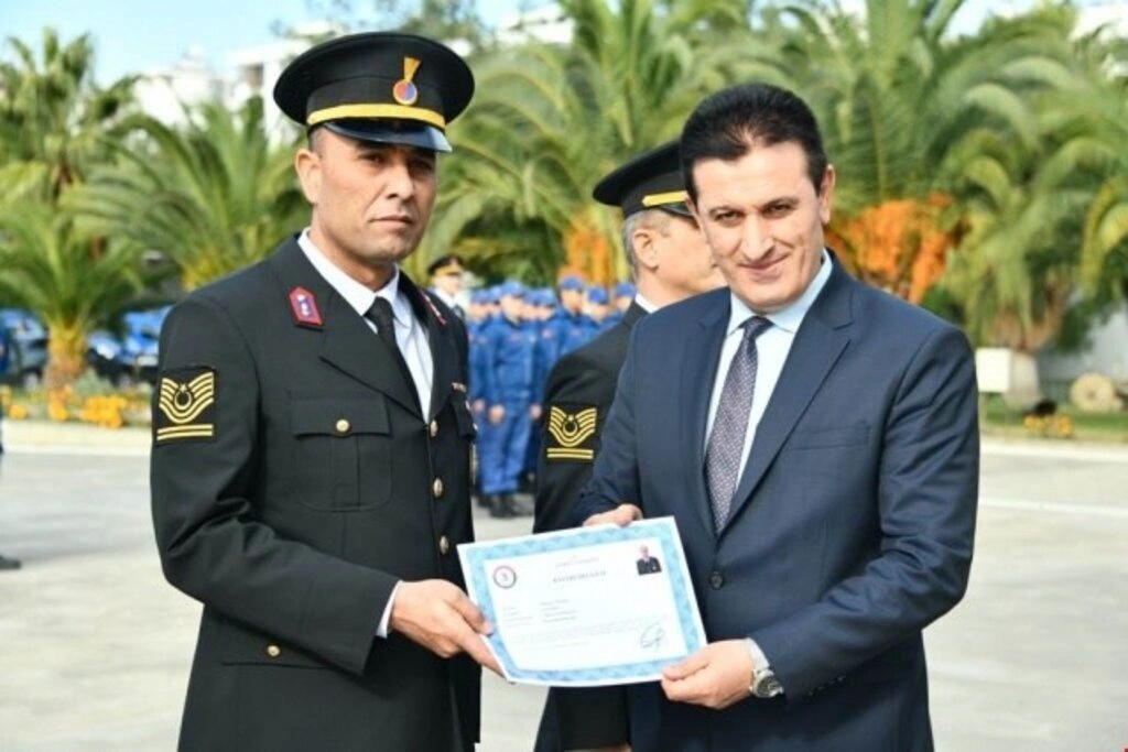 Samsun'da üstün başarı gösteren Jandarma Teşkilatı Mensuplarına ödül