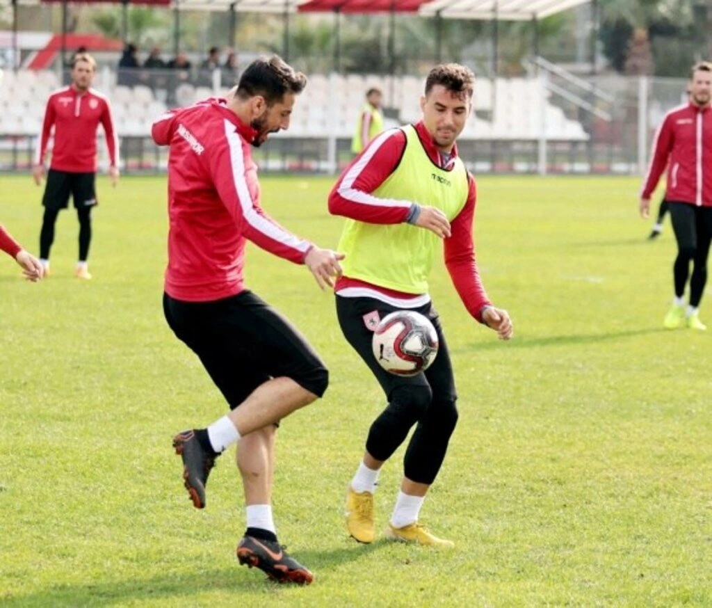 Samsunspor Hacettepespor maçının hazırlıklarını sürdürüyor