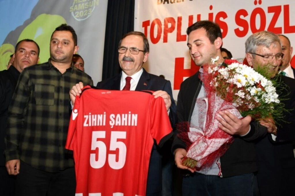 Samsun Büyükşehir'de toplu sözleşme sevinci