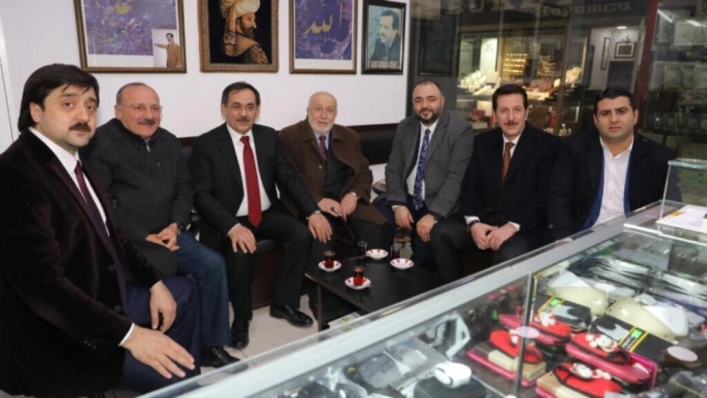 DEMİR VE TOK MUHTARLARLA BULUŞTU