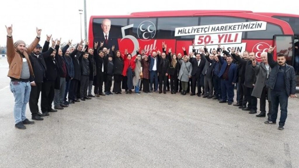 MHP Samsun 50. Yılı Adana’da Kutladı
