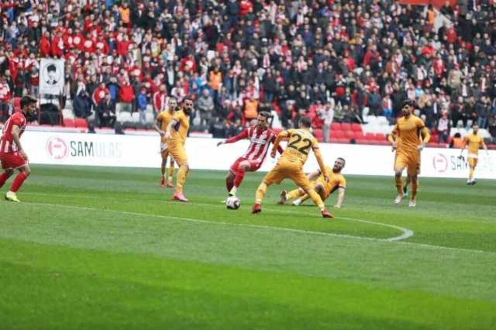 Samsunspor Eyüpspor maç fotoğrafları