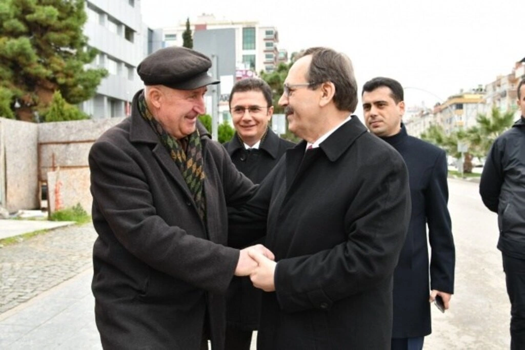 Başkan Zihni Şahin Atakum da esnaf turunda