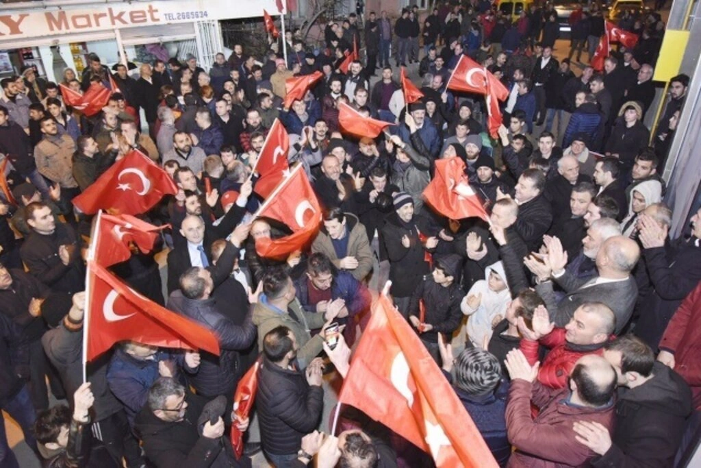 Kutlukent Gençlerinden Togar’a Destek Yürüyüşü