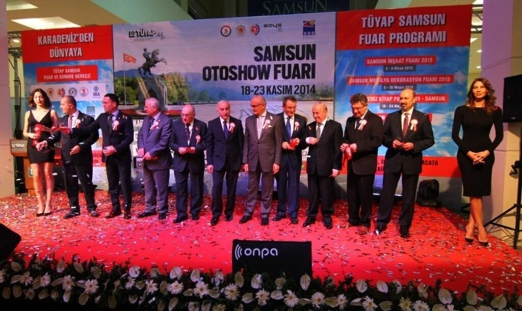 Samsun Oto Show Fuarı'na muhteşem açılış