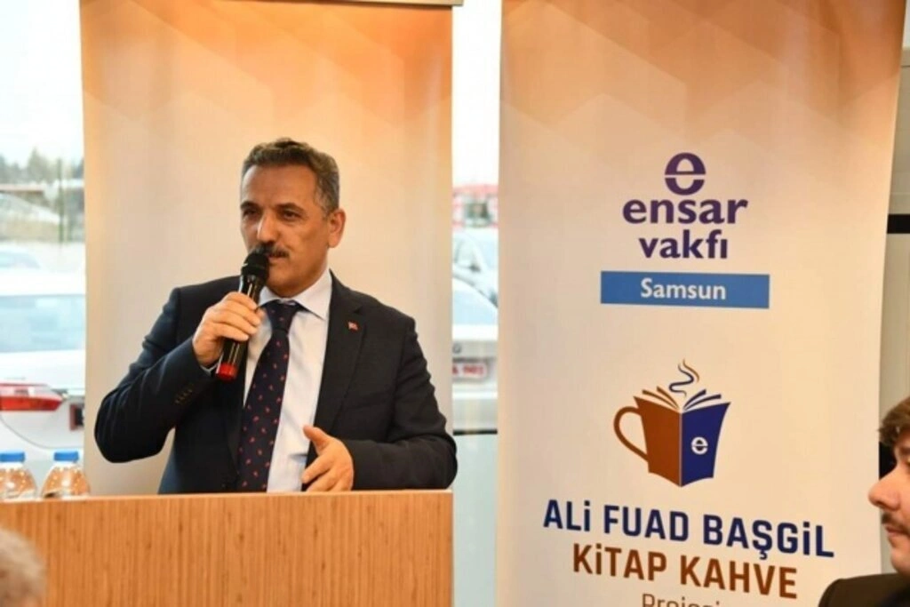 Ali Fuad Başgil Kitap Kahve Projesi Açıldı