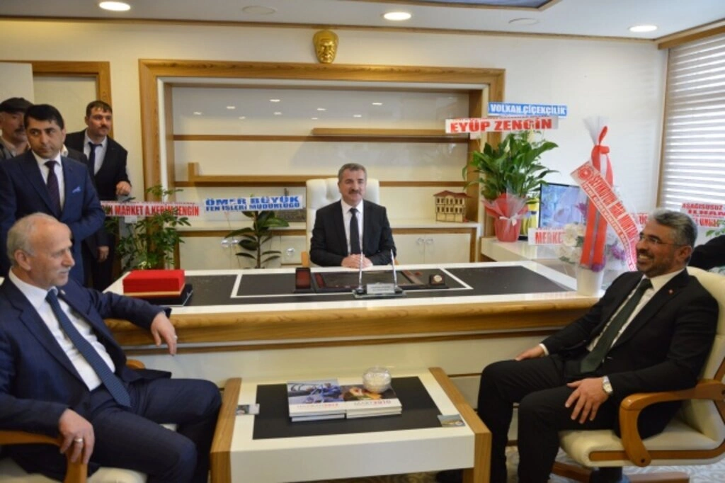 Havza Belediyesi'nde devir teslim töreni