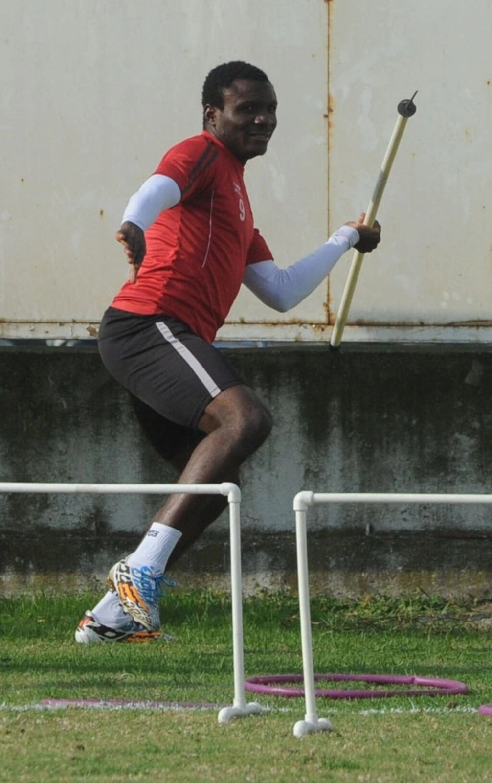 Samsunspor'da neşeli idman
