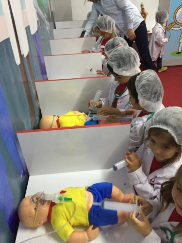 Vezirköprülü minikler ilk kez Samsun'u gördü