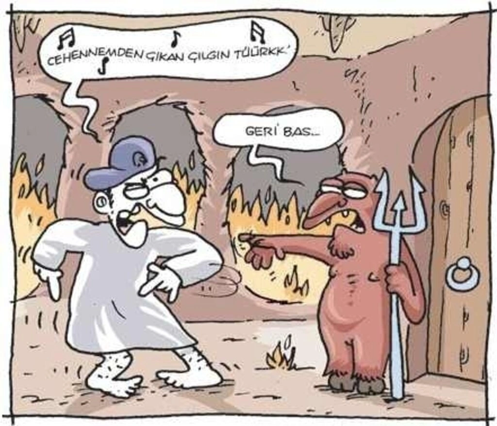 Sanal alemde dolaşan komik resimler