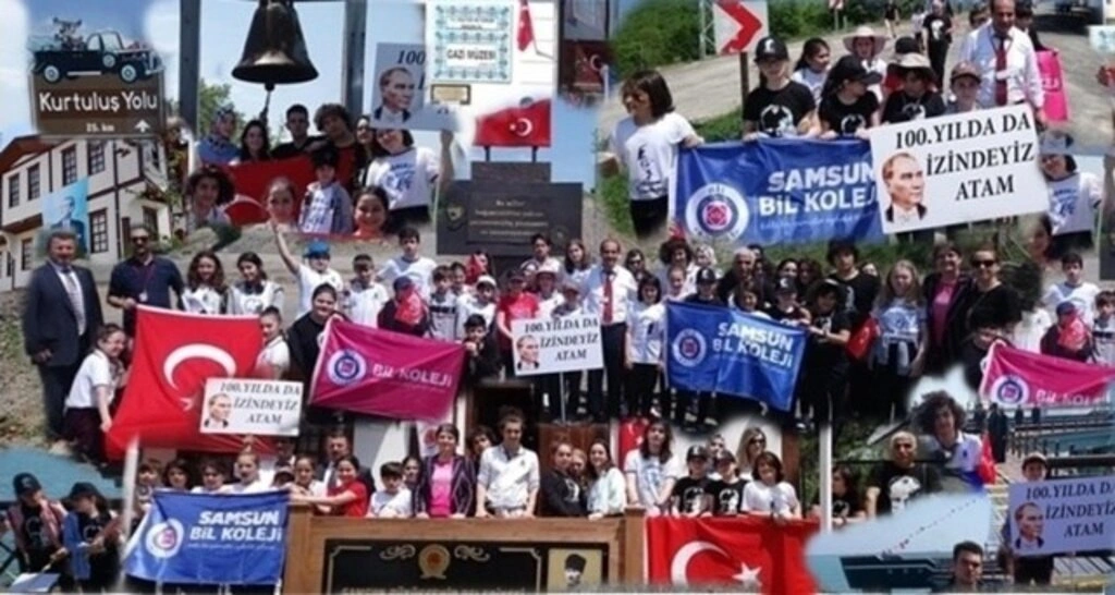 SAMSUN BİL KOLEJİ ÖĞRENCİLERİ KURTULUŞ YOLUNDAN HAVZA'YA GİTTİLER