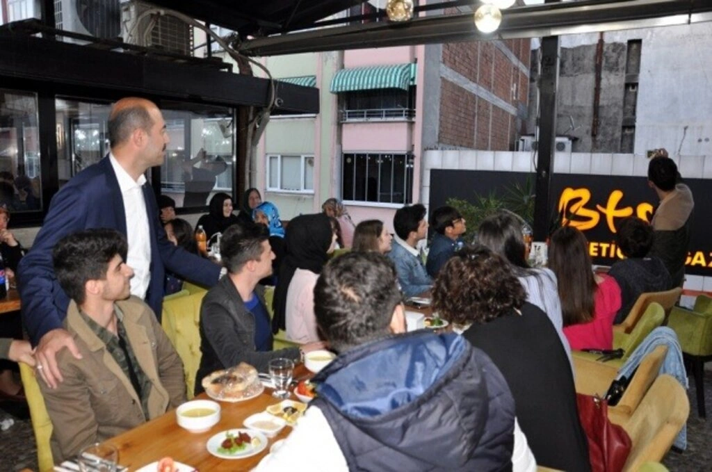 Terme belediye personeli iftarda buluştu