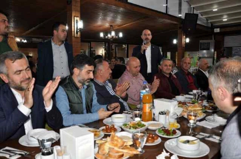 Terme belediye personeli iftarda buluştu