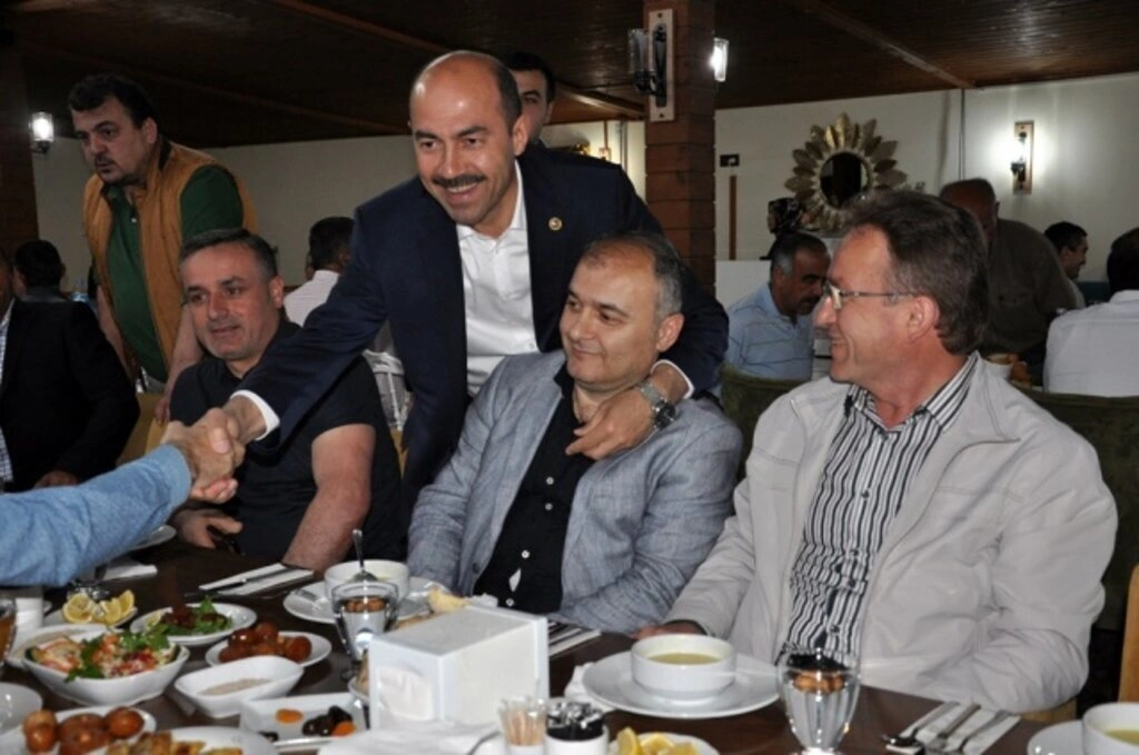 Terme belediye personeli iftarda buluştu