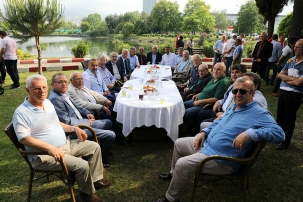 Samsunspor'da bayramlaşma