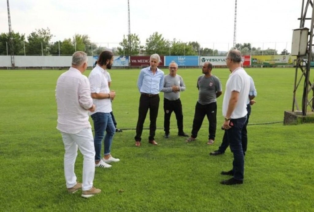 İrfan Buz Samsunspor tesislerini gezdi