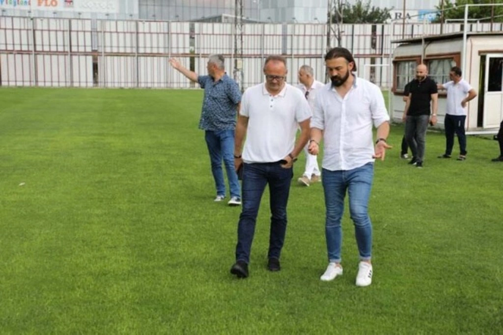 İrfan Buz Samsunspor tesislerini gezdi