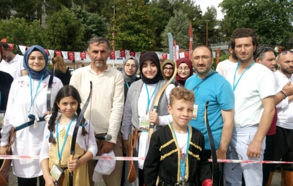Samsun Takımı Geleneksel Okçuluk Yarışmasına Katıldı