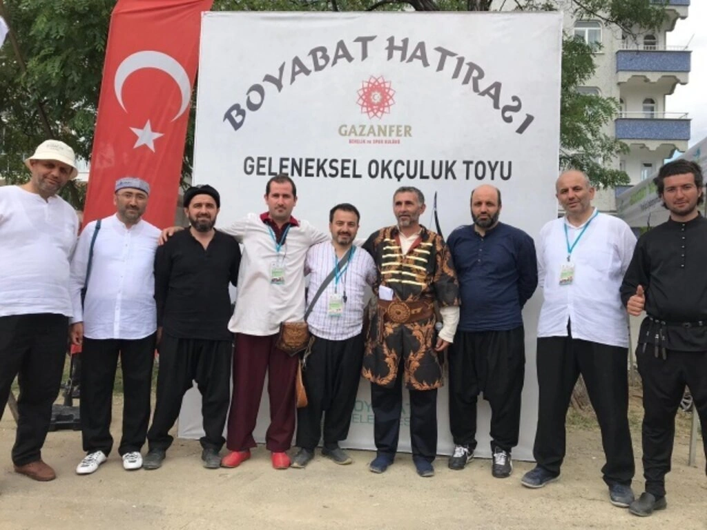 Samsun Takımı Geleneksel Okçuluk Yarışmasına Katıldı