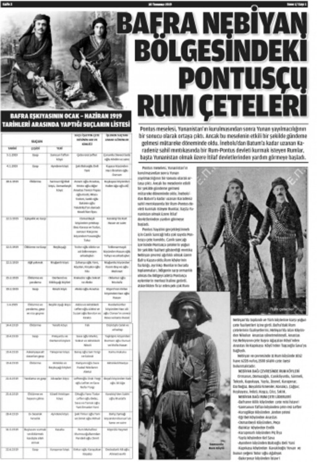 100. yıl gazetesine Bafralılardan yoğun ilgi