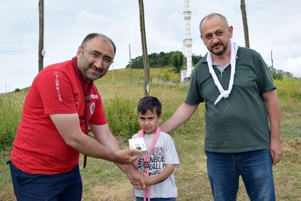 Samsun Yıldız Gençlik'ten Baba Oğul İzci Kampı