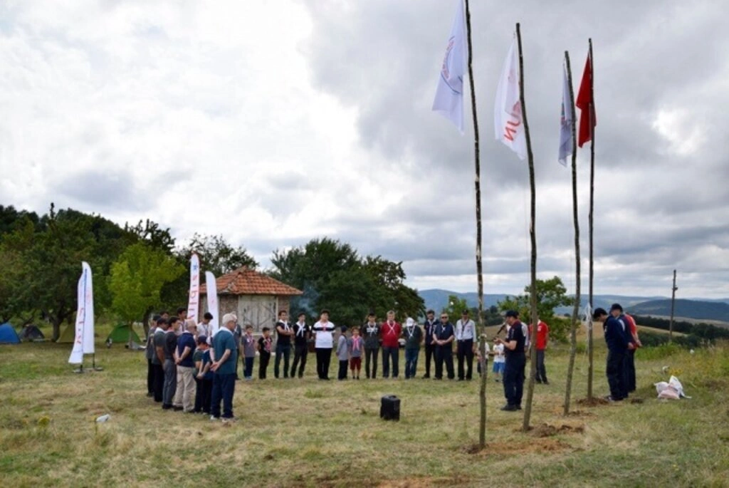 Samsun Yıldız Gençlik'ten Baba Oğul İzci Kampı