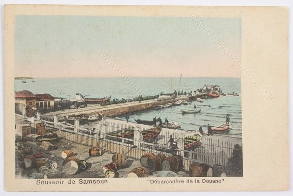 Samsun'un tarihi eski fotoğrafları - Birçok tarihi belge ve arşivlerden derlediğimiz, Samsun Limanı, Samsun Dolgu Sahası, Samsun Fuarı ve bugünlerde yıkımı