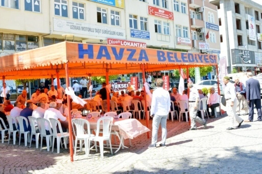 Havza'da Kurban Bayramı Bayramlaşma Merasimi
