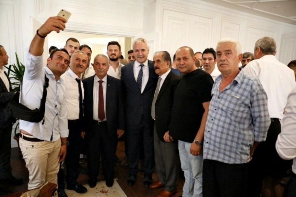 İlkadım Belediyesi'nde bayramlaşma merasimi
