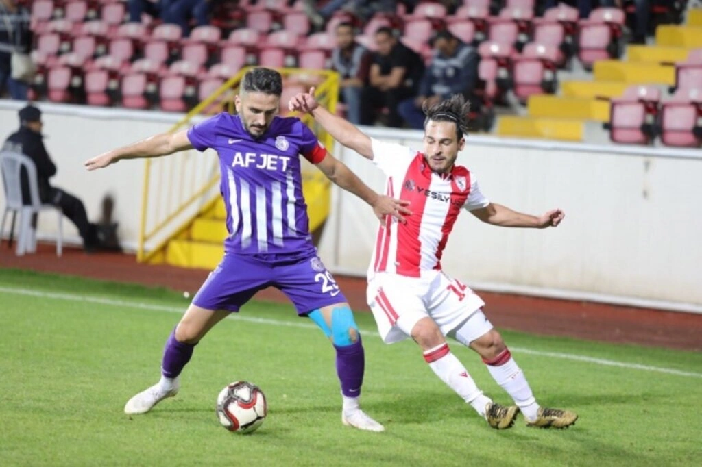 Afyonspor Samsunspor maç fotoğrafları