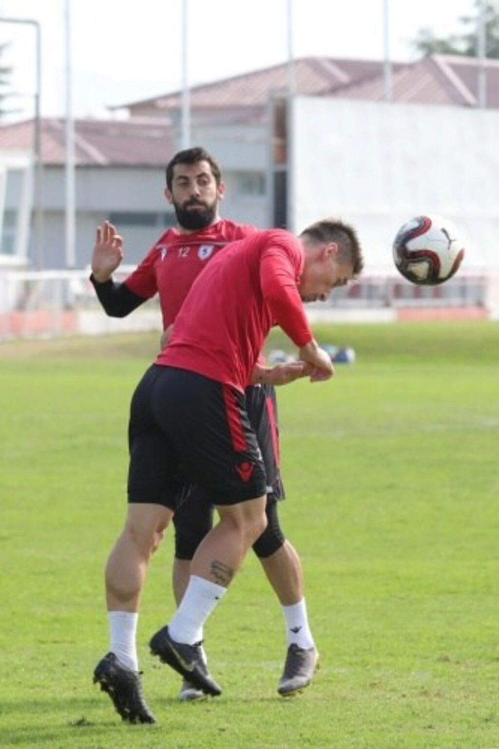 Samsunspor çift kale maç yaptı
