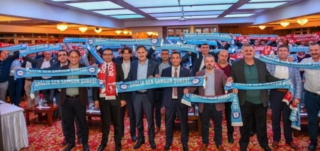 Samsun Sağlık-Sen Samsun Şubesi İl Divan Toplantısı Yapıldı