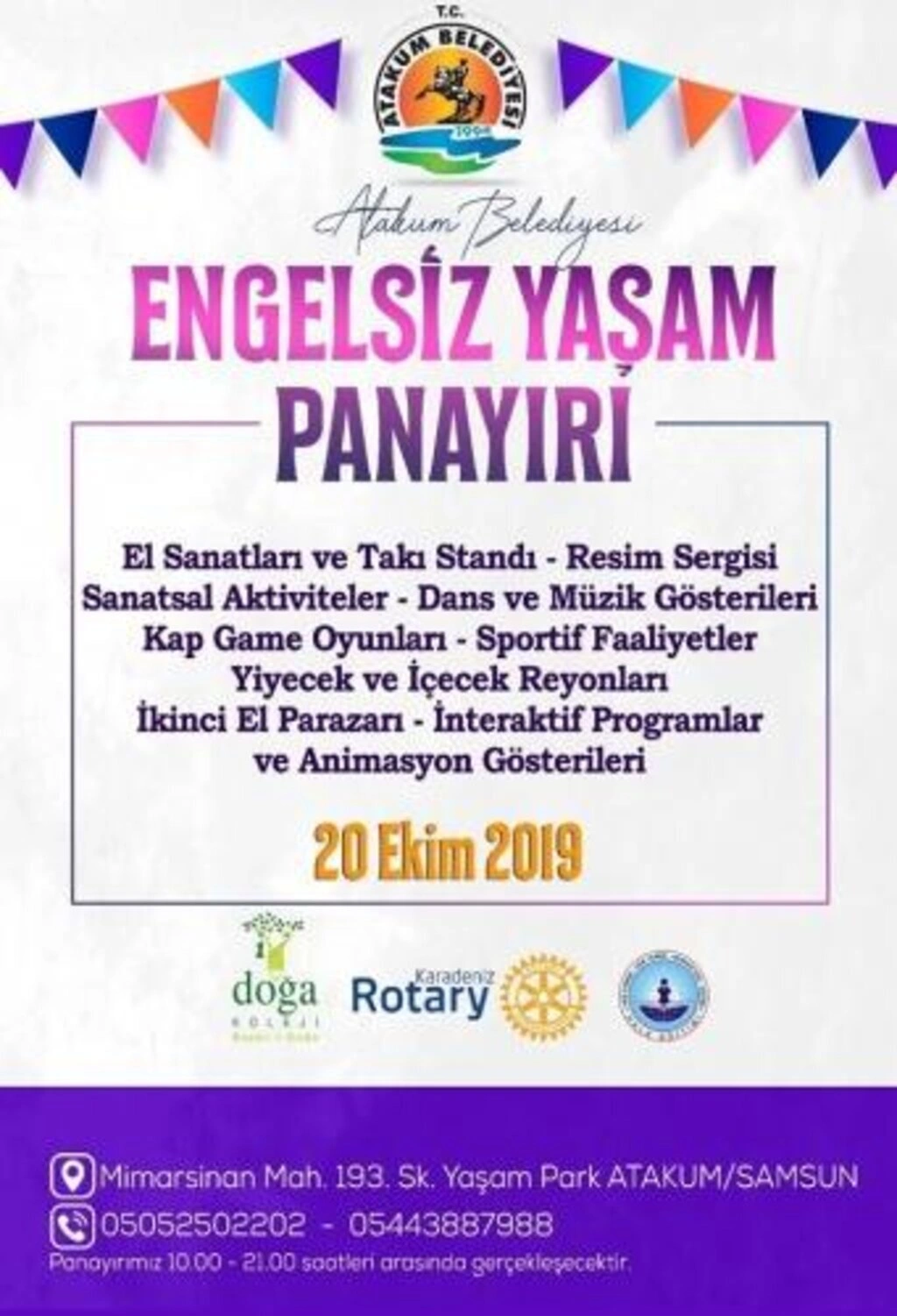 Atakum’da 'Engelsiz Yaşam Panayırı'