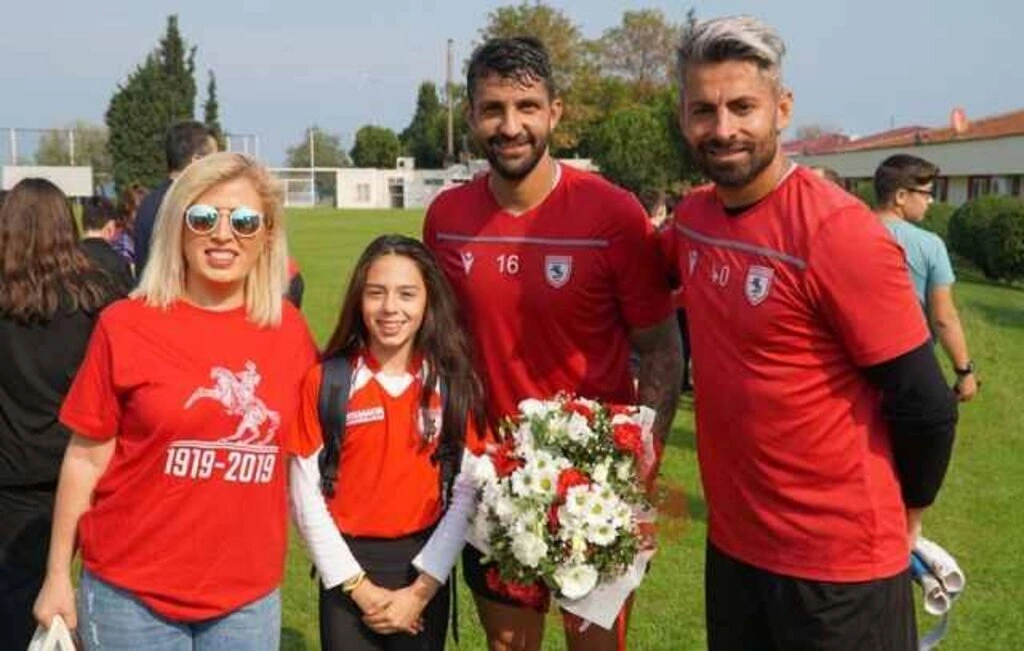 Samsunspor pas çalıştı