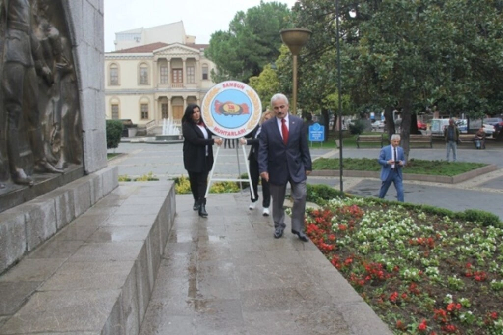Samsun'da muhtarlardan dayanışma örneği