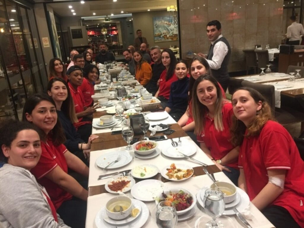 Canik Basketbol Kulübü'nden birliktelik yemeği