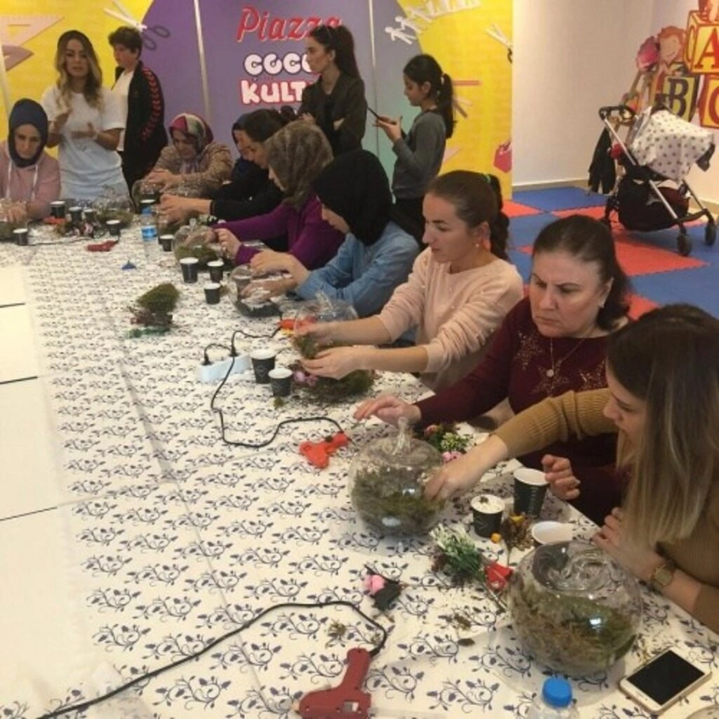 Samsun Piazza’da Kadınlara da Çocuklara da Eğlence