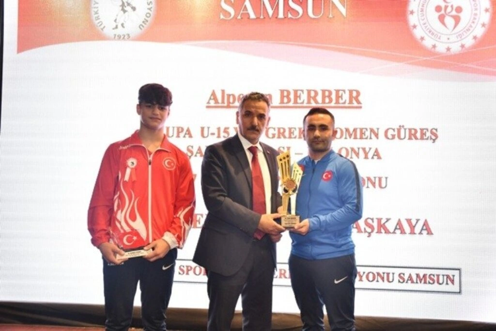 Samsun'da ASKF'den sporculara ödül